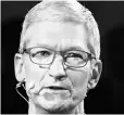  ??  ?? Tim Cook, CEO of Apple, is co-chairing the China Developmen­t Forum this year