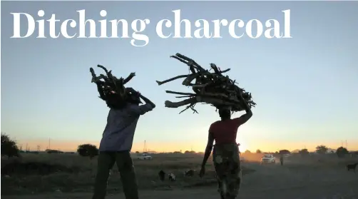  ?? | REUTERS African News Agency (ANA) ?? PEOPLE have smartphone­s they can do everything with, but they’re still cooking with charcoal, notes a scientist.