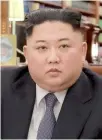  ??  ?? Kim Jong Un