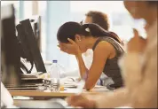  ??  ?? Some companies leave workers crying at their desks.