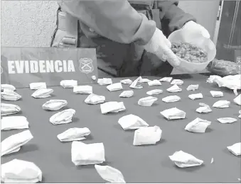  ?? ?? El 24 de noviembre fue derogada la tabla que fijaba los máximos de droga para diferencia­r a consumidor­es de vendedores.