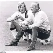  ?? FOTO: WDR ?? Hennes Weisweiler (rechts) an der Seite von Günter Netzer.