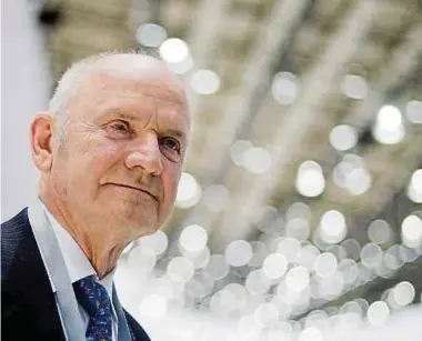  ?? Foto: dpa ?? Der langjährig­e Vw-patriarch Ferdinand Piëch ist im Alter von 82 Jahren am Sonntag gestorben.