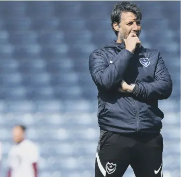 ?? ?? Pompey boss Danny Cowley faces another busy summer at Fratton Park