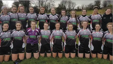  ??  ?? Sligo ladies team who defeated Westmeath on Sunday in Cloonacool.