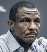  ??  ?? Former Toronto Raptors head coach Dwane Casey