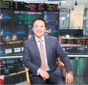  ??  ?? Gary Ng has been accused by the Canada’s investment regulator of falsifying documents and creating other fake account balances to use as collateral against $172 million in loans.