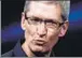  ??  ?? Apple CEO Tim Cook