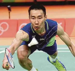  ??  ?? Lee Chong Wei was diagnosed with early stage nose cancer last July.