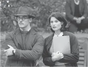  ?? NICOLA DOVE ?? Sam Clafin and Gemma Arterton star in Danish director Lone Scherfig’s Their Finest, a lightheart­ed look at a British propaganda effort during the Second World War.