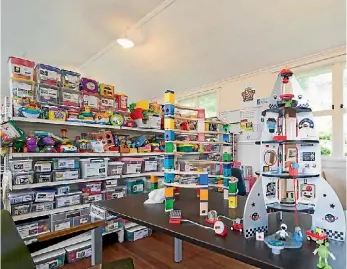  ?? SIMON O’CONNOR/FAIRFAX NZ ?? The Taranaki Toy Library is looking for volunteers to help with checking toys in and out.