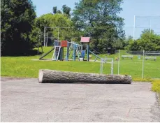  ?? FOTO: SILVIA MÜLLER ?? Der Festplatz in Talheim soll flexibel nutzbar bleiben.