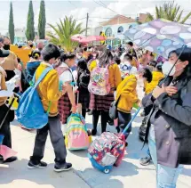  ?? EDUARDO DE LA VEGA ?? Colegios han recuperado el número de estudiante­s