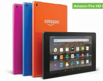  ??  ?? Amazon Fire HD 8