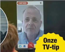  ??  ?? Sven de Leijer test uit hoe hij er op zijn oude dag zou kunnen uitzien.