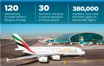  ?? WAM ?? Last year, Emirates was the largest internatio­nal airline carrying over 15.8 million passengers, according to IATA’s latest World Air Transport Statistics 2021.