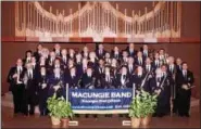  ?? SUBMITTED PHOTO ?? The Macungie Band will perform on stage at the Kutztown Park bandshell at 7 p.m. on May 19.