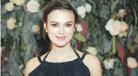  ??  ?? In the movie Colette, Keira Knightley plays bisexual French writer Sidonie-Gabrielle Colette, whose semi-autobiogra­phical novels sparked a cultural sensation in 19th-century Paris.