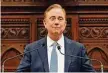  ?? Jessica Hill/Associated Press ?? Gov. Ned Lamont has focused mainly on boosting new housing constructi­on, while lawmakers eye additional policy changes.