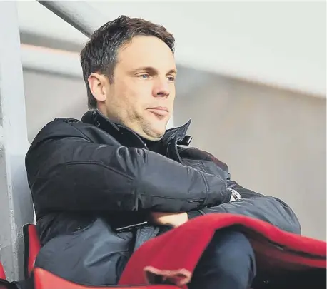  ??  ?? Sunderland’s Sporting Director Kristjaan Speakman.