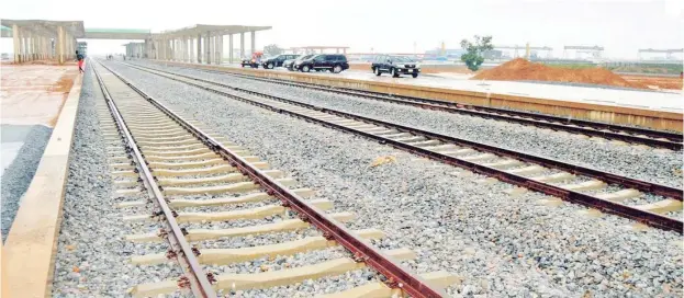  ??  ?? Railway, a major means of transport is hardly available to Nigerians