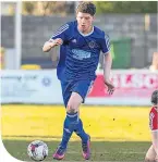  ??  ?? Sam Robertson (Cove Rangers)