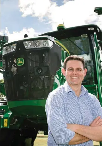  ??  ?? BIG WIN: Centre for Agricultur­al Engineerin­g professor Craig Baillie.