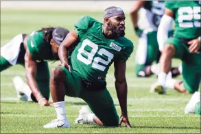  ?? Matt Ludtke / Associated Press ?? The Jets expect to activate WR Jamison Crowder from the COVID-19 list in time for Sunday’s game against the Patriots.