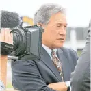  ?? Picture / Trish Dunell ?? Winston Peters, a former Racing Minister, has a 10-point plan for the industry.