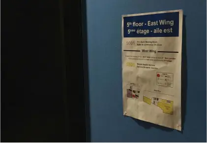  ?? Conor Nickerson | The Mcgill Daily ?? Mental Health Services office.