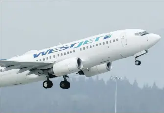  ?? JONATHAN HAYWARD, CP ?? The WestJet pilot was placed on medical leave pending a medical examinatio­n.