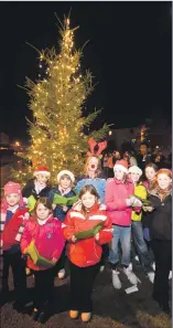  ?? Photograph: Iain Ferguson, The Write Image. ?? Upper Achintore children at a previous Christmas lights switch-on.