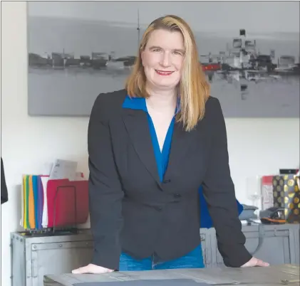  ?? CP PHOTO ?? KBA Law partner Kimberly Boara Alexander is shown in her office in Toronto on Wednesday.