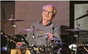  ?? New York Times file photo ?? Ginger Baker, shown performing in New York in 2013, died on Sunday in England at age 80.
