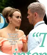  ??  ?? Bad news: Sinead’s bombshell hits Ste hard