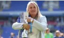  ?? Photograph: Matt Lewis/The FA/Getty Images ?? Emma Hayes has won 11 league titles and FA Cups combined in 12 seasons at Chelsea.