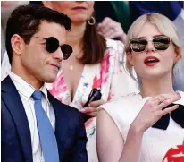  ?? ?? What a match: Bohemian Rhapsody co-stars – and partners – Rami Malek and Lucy Boynton