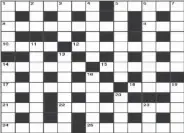  ??  ?? PUZZLE 14837
© Gemini Crosswords 2012 All rights reserved