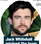  ??  ?? Jack Whitehall rejoined the team