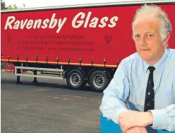  ??  ?? Top: a Ravensby Glass employee at work in Dundee. Above: Nicholas Cunningham.