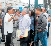  ?? MIGUEL CANALES / EXPRESO ?? Situación. El tema Fedeguayas dejó de estar en manos de los dirigentes.