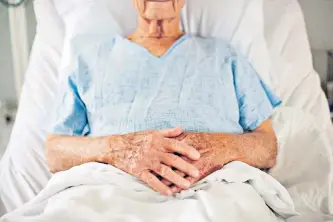  ??  ?? Pressing issue: delays in dischargin­g patients from hospital is proving costly