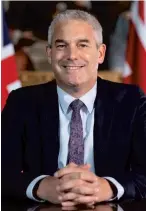  ?? ?? ‘GET BOOSTED NOW’: Chancellor of the Duchy of Lancaster Steve Barclay