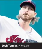  ??  ?? Josh Tomlin.