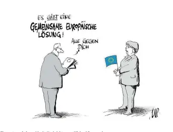  ??  ?? Eine gute und eine schlecht Nachricht – von Michael Pammesberg­er