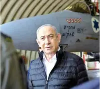  ?? ?? Mensaje. El primer ministro israelí, Benjamin Netanyahu.