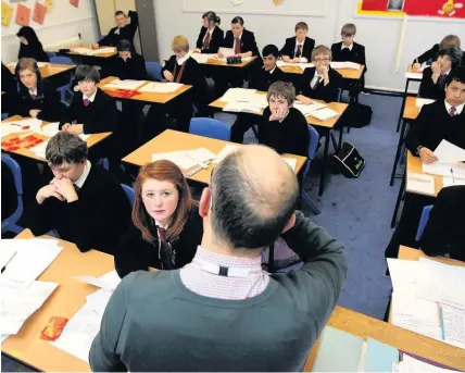  ?? David Davies ?? > Rigorous new teacher training accreditat­ion procedures aim to ensure that teaching in Wales will be regarded as a ‘first choice profession’