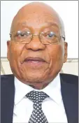  ??  ?? President Zuma