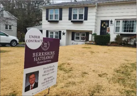  ?? BILL RETTEW/MEDIANEWS GROUP ?? Although interest rates have risen, this West Chester home was placed under contract above asking price in a little over a week.