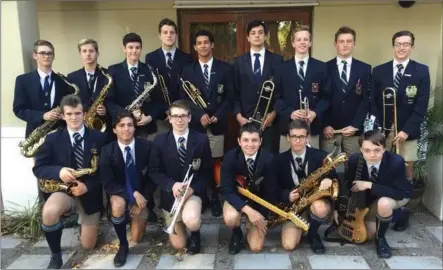  ??  ?? UPBEAT: The Rondebosch Boys’ High School Senior Jazz Band will perform on May 31.
